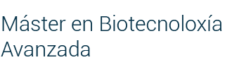 Máster en Biotecnoloxía Avanzada